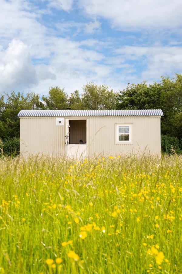 Romantic Secluded Shepherd Hut Hares Rest Southwick  Exterior foto